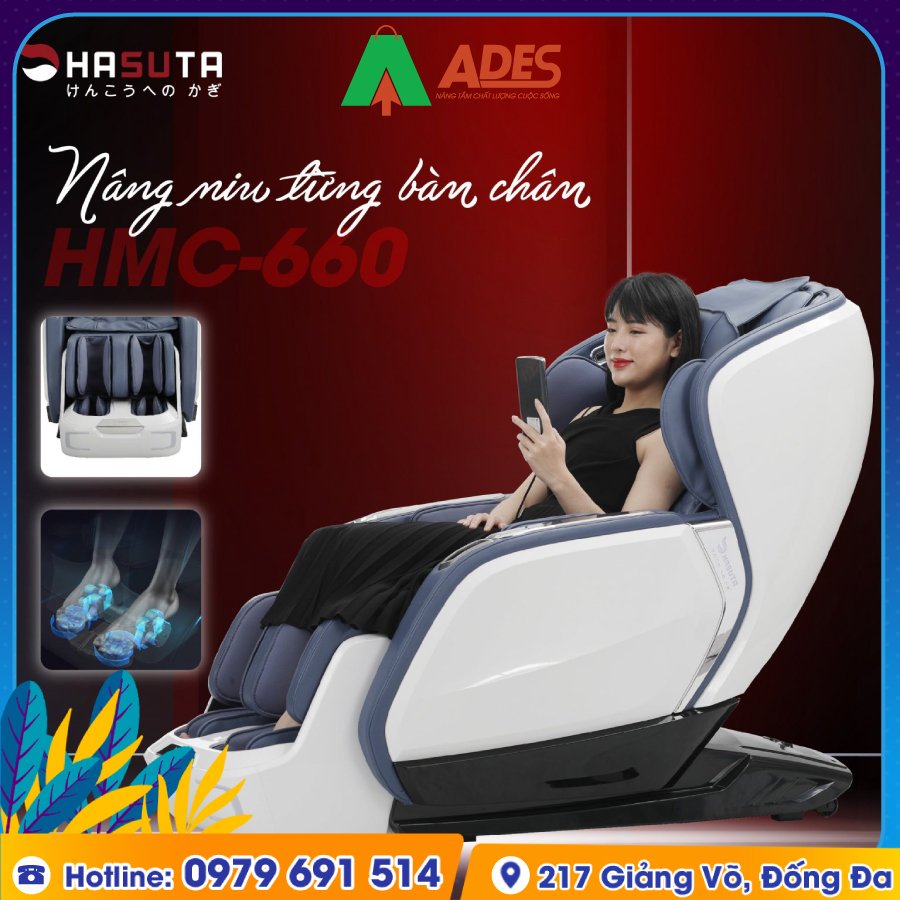 Ghe Massage Toan Than Hasuta HMC-660 gia re