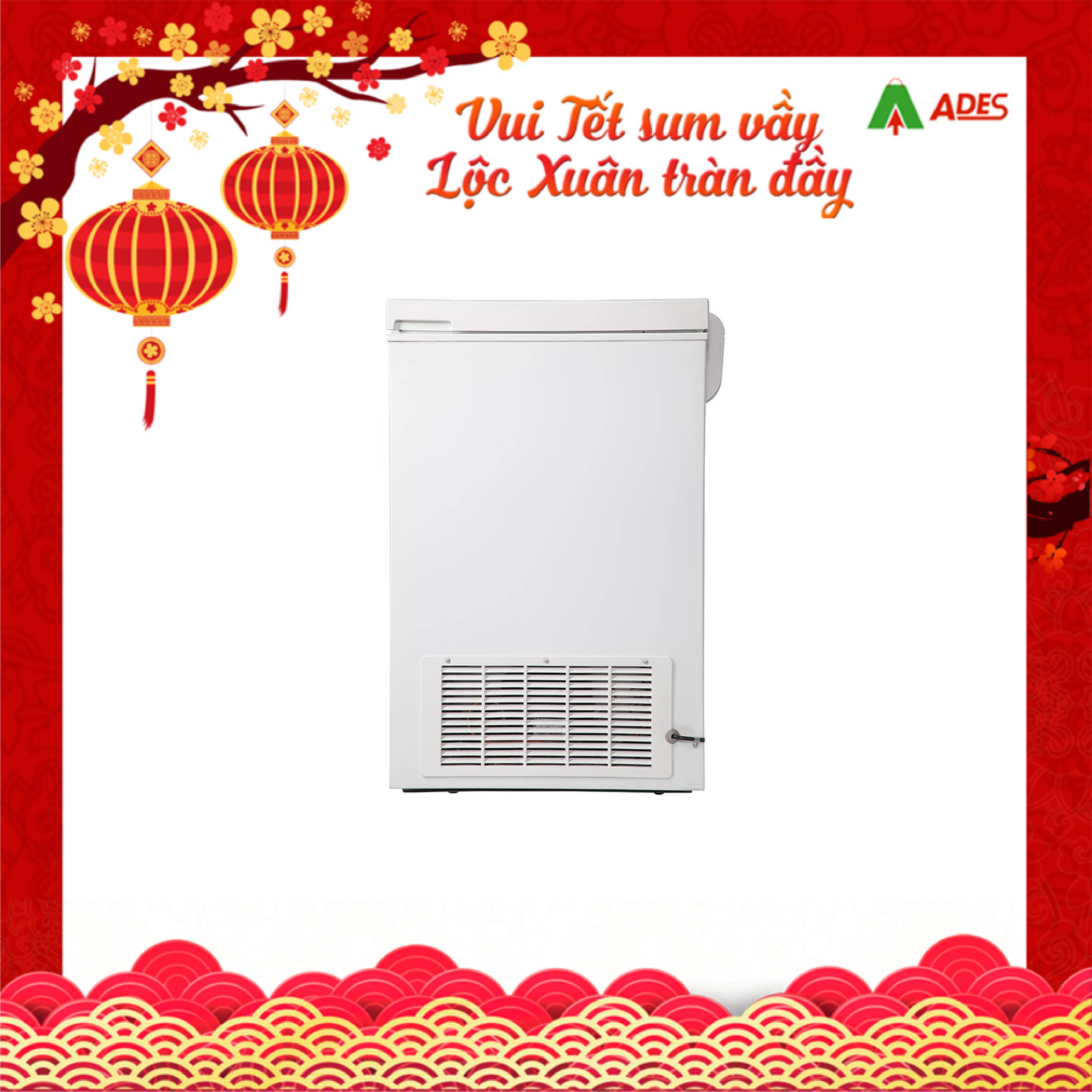 Tủ đông 1 ngăn đông dàn lạnh đồng Alaska BD 400C | Điện máy giá gốc ADES
