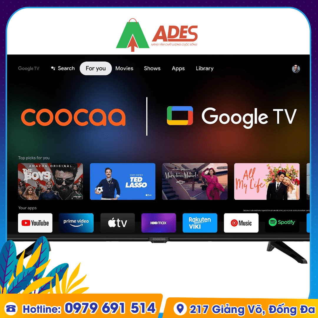 Smart TV Coocaa HD 32 inch 32Z72