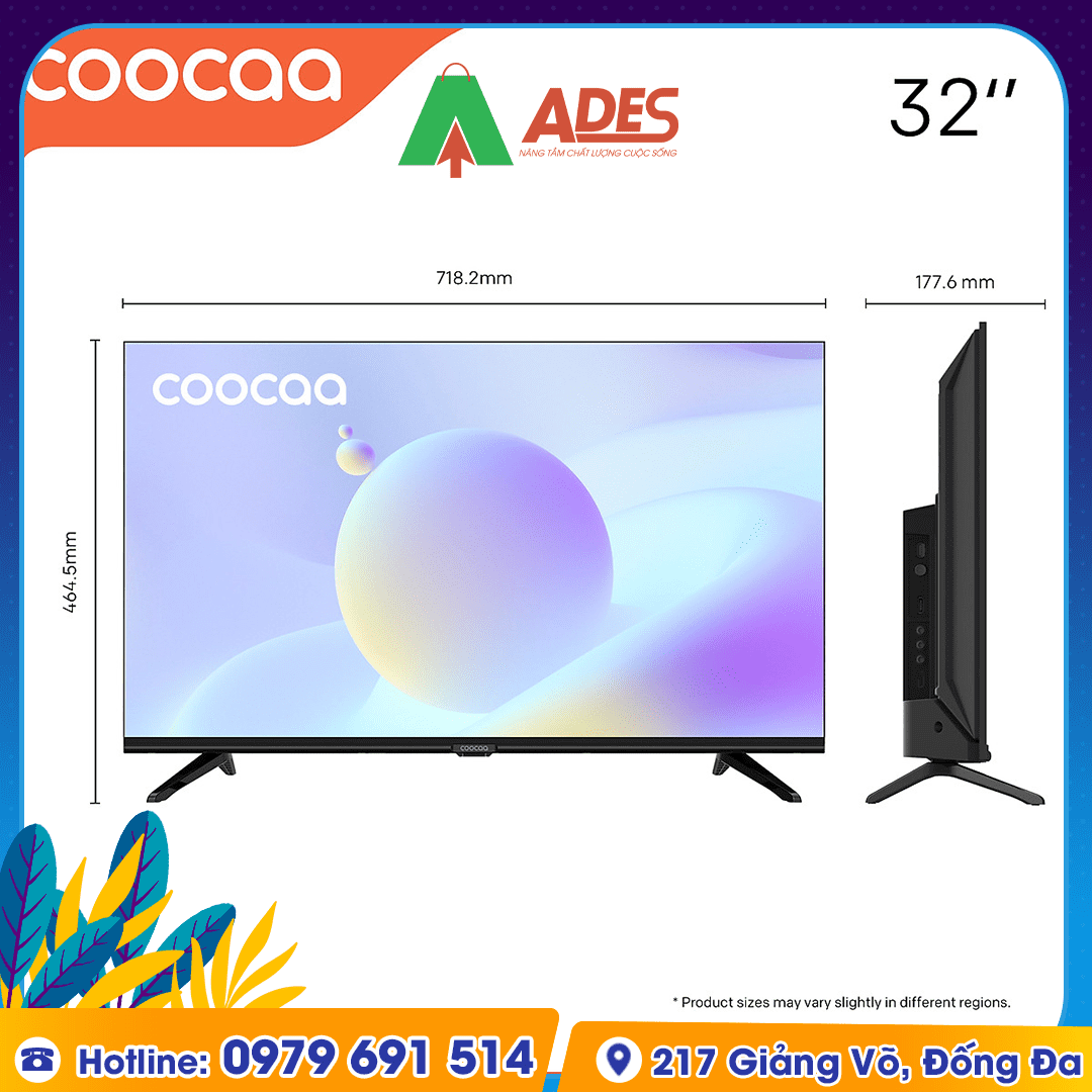 Smart TV Coocaa HD 32 inch 32Z72