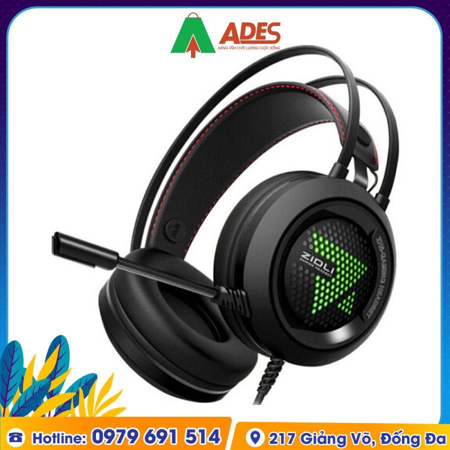 Tai Nghe Gaming Over-Ear Zidli ZH6 (7.1)