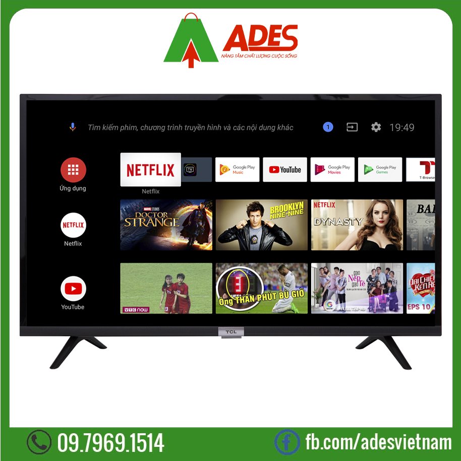 Android Tivi TCL 32 inch L32S66A