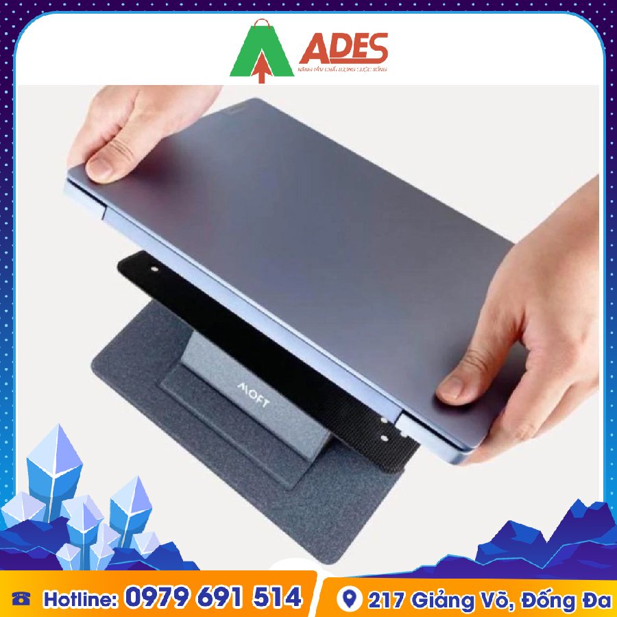 The Moft Stand gia do laptop mong nhe nhat the gioi