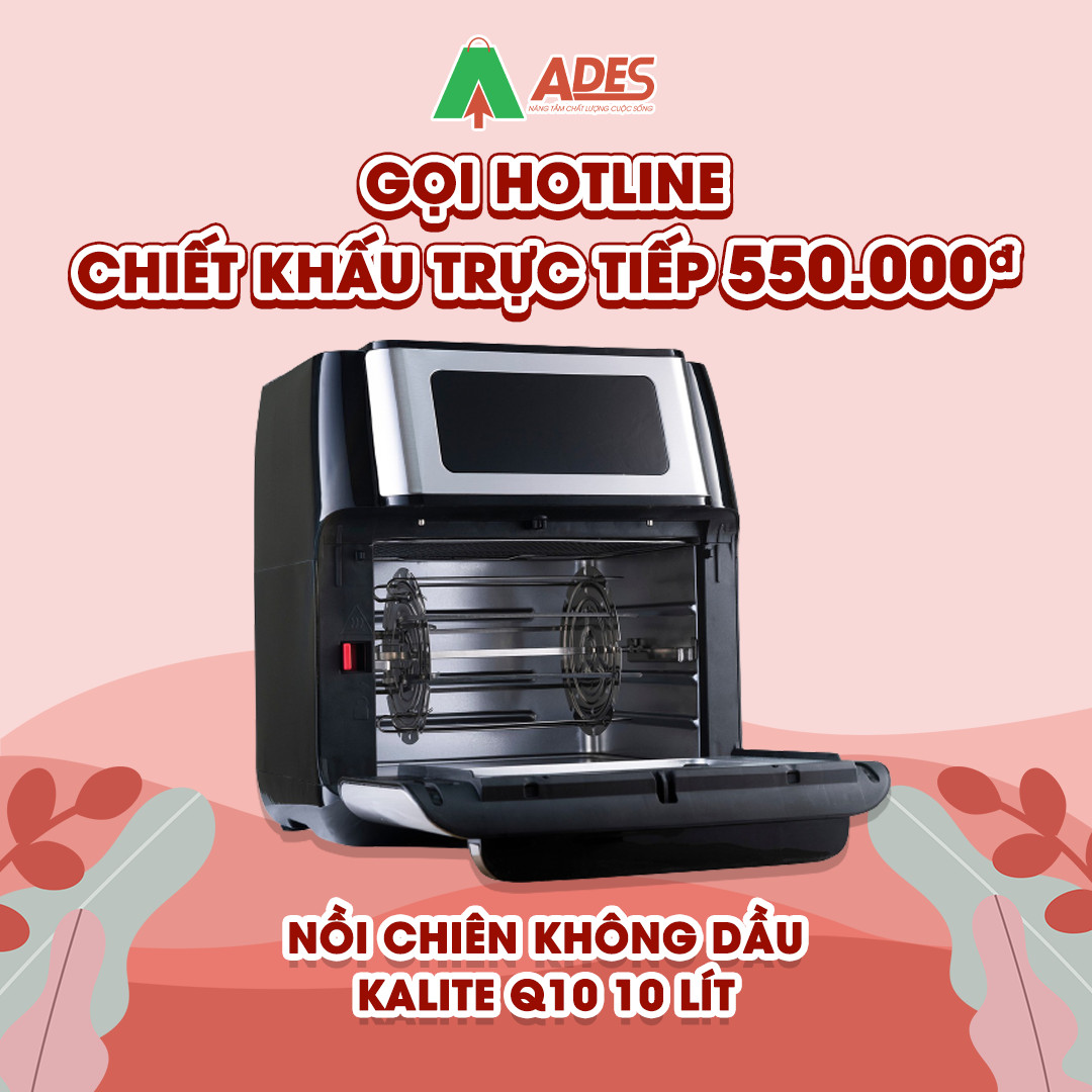 noi chien khong dau kalite q10 chiet khau 550k