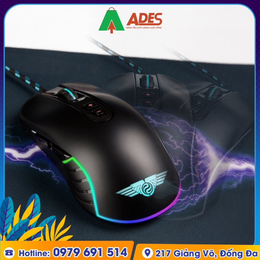 Chuot Gaming Newmen GX6 Pro Chameleon gia re