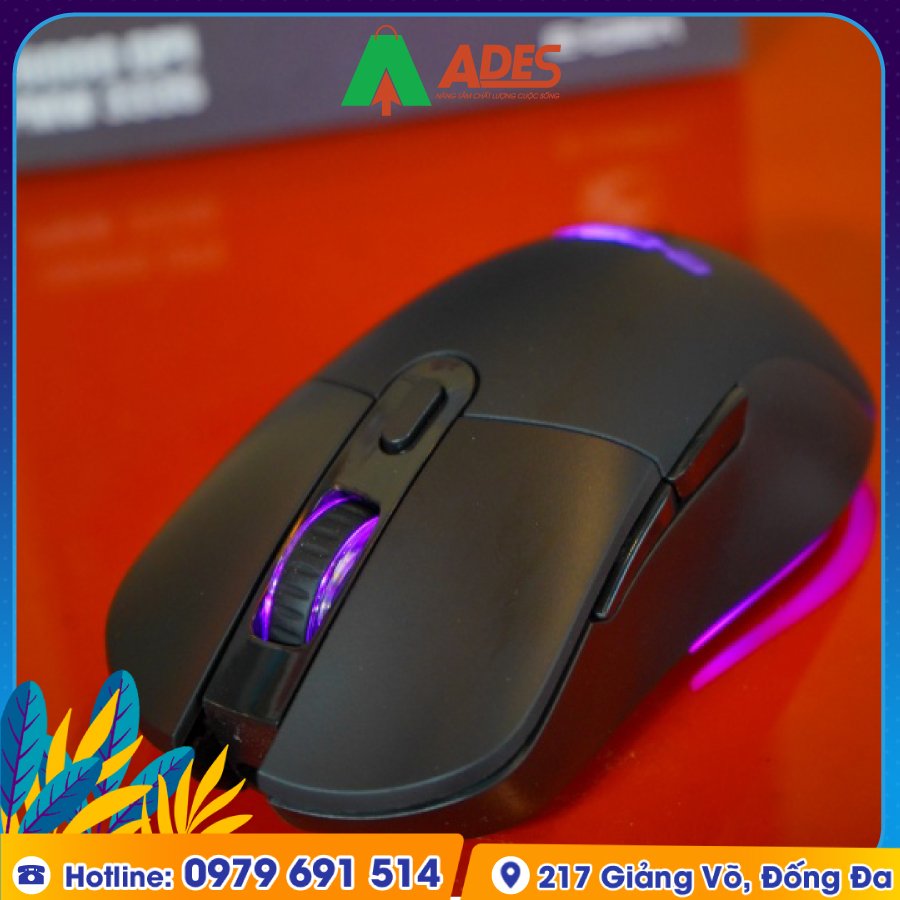 Chuot Khong Day Gaming Edra EM622W 2021