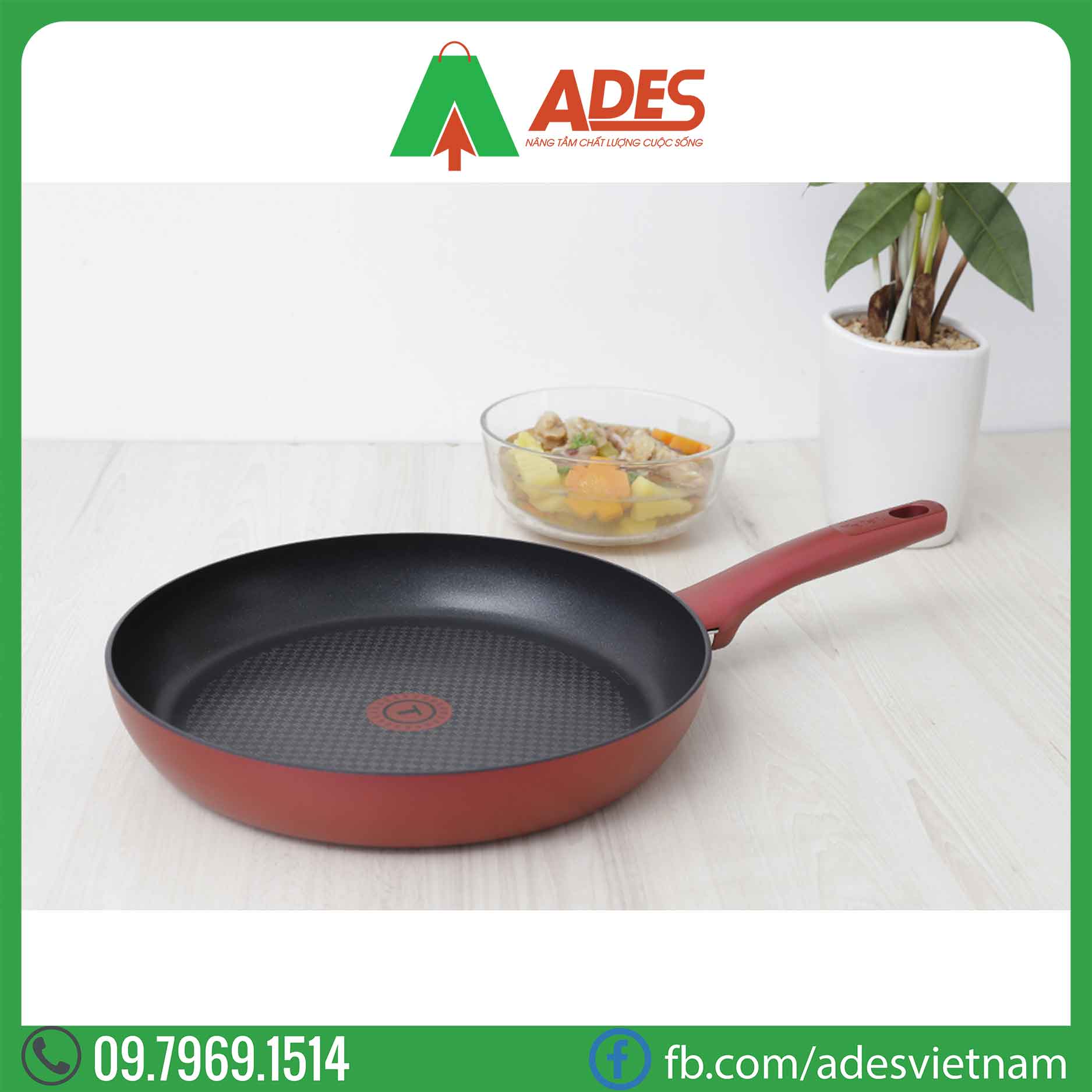 Chao chong dinh Tefal C6820772 30Cm