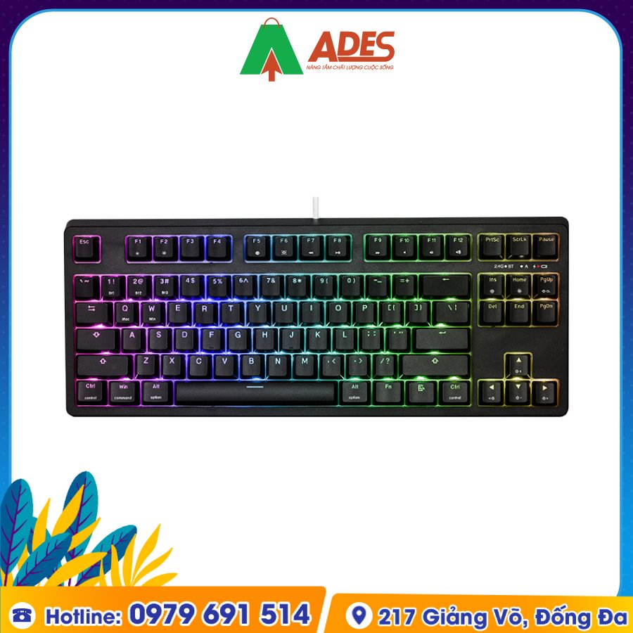 Edra EK387W RGB Gateron Switch chat luong