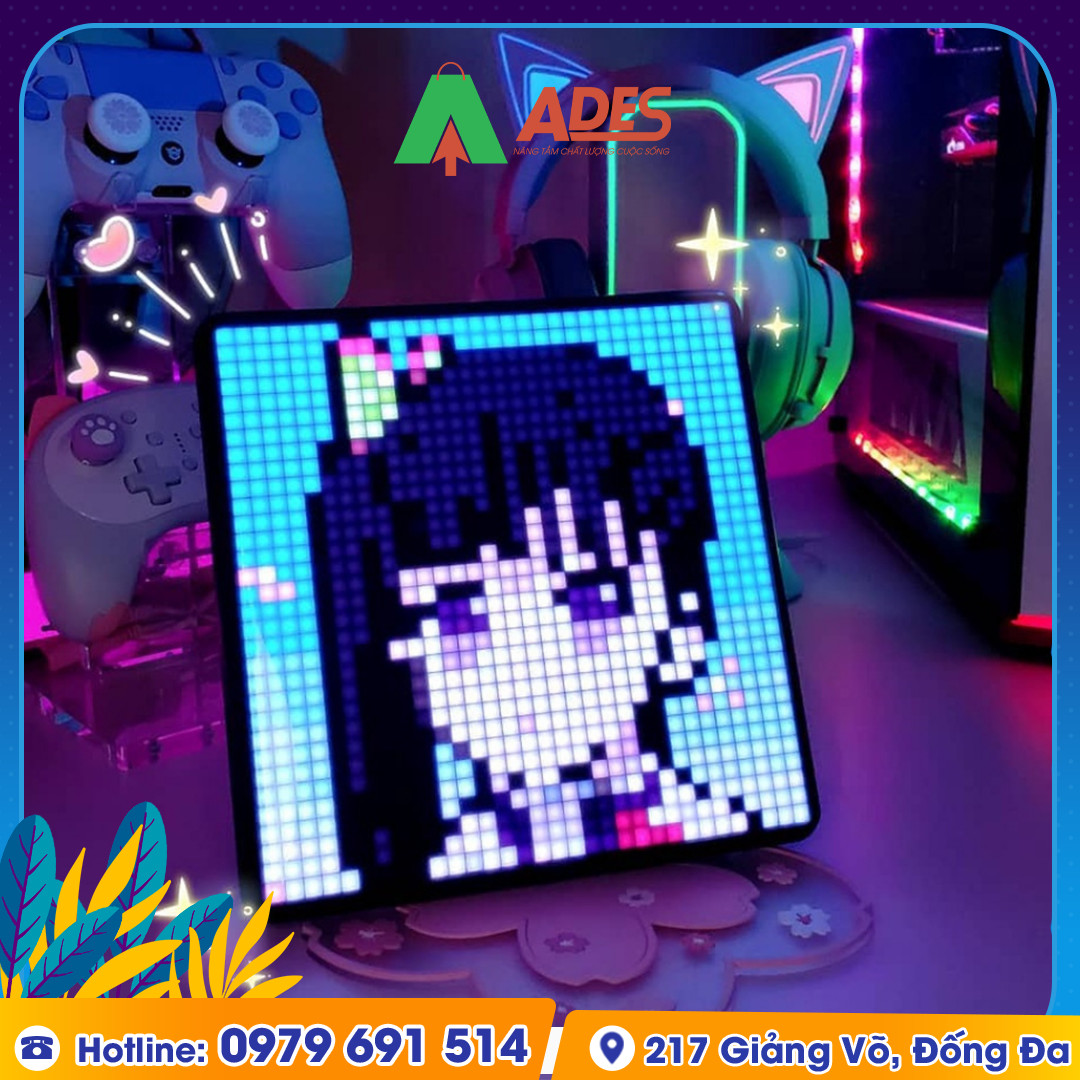 Man hinh Led Pixel Art Divoom Pixoo Max