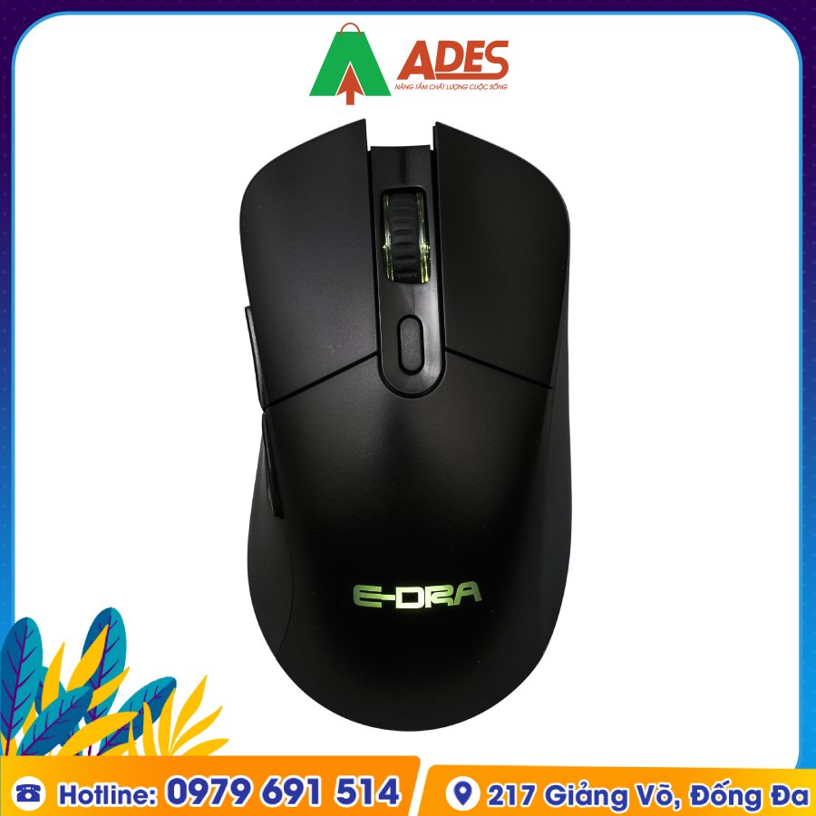 Chuot Khong Day Gaming Edra EM622W chinh hang