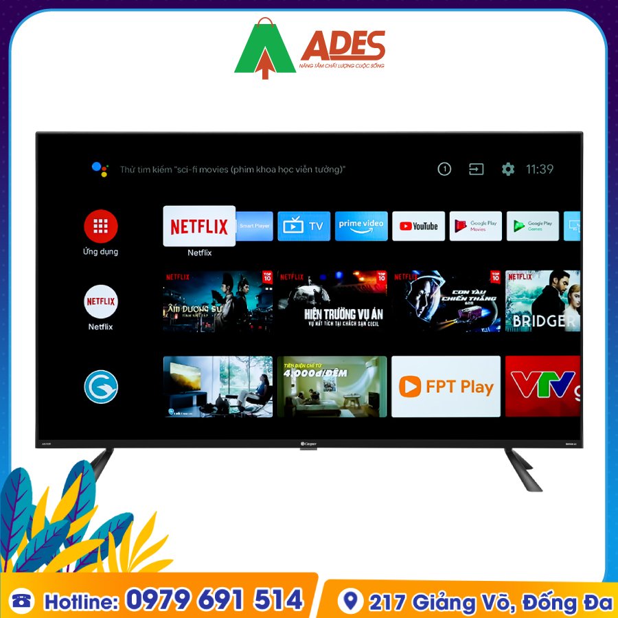 Smart Tivi Casper 4K 50 inch 50UG6100 chat luong