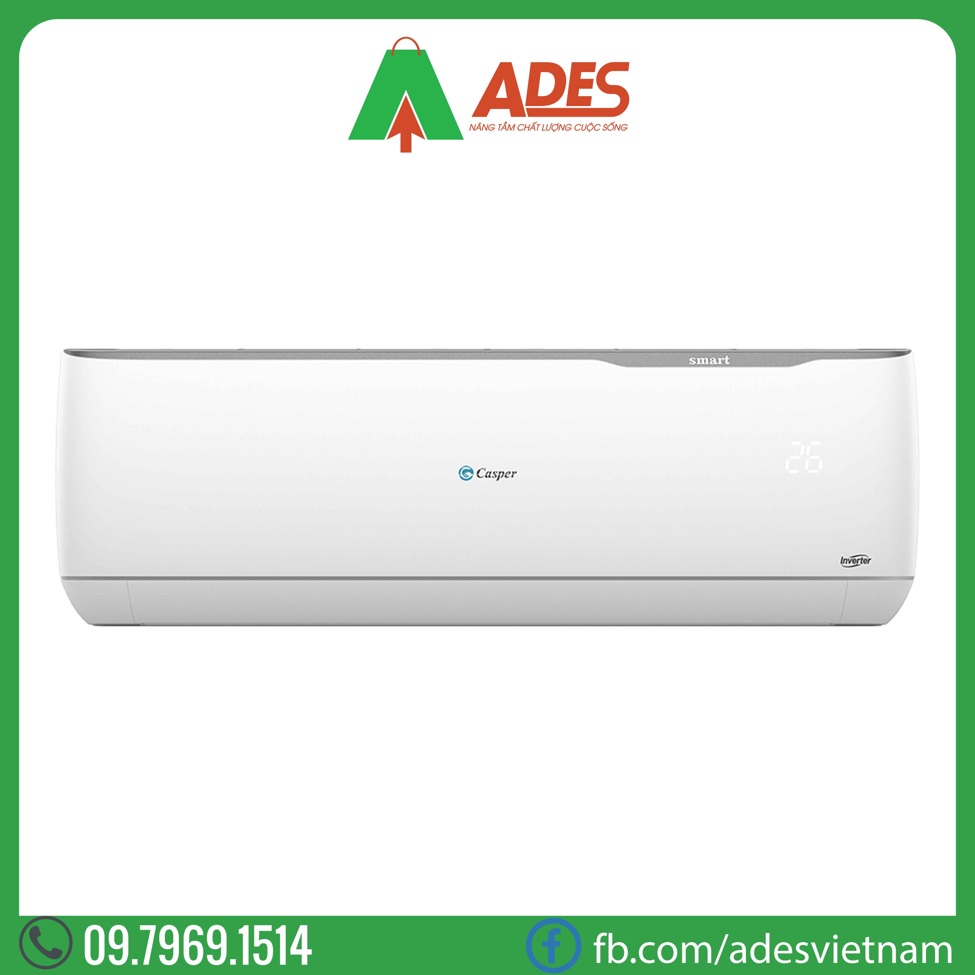 Dieu hoa Casper Inverter GC-12TL22