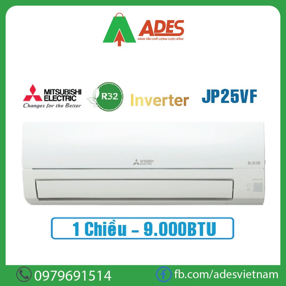 dieu hoa Mitsubishi Electric Inverter 1 HP MSY-JP25VF