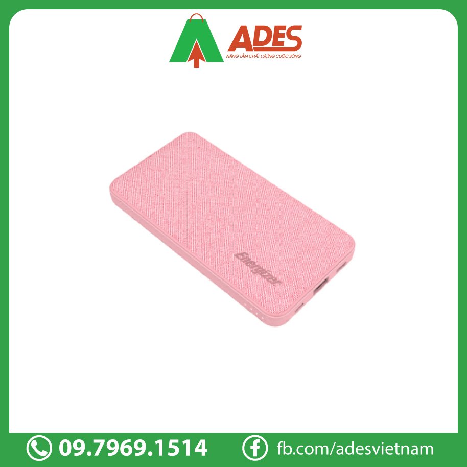 Energizer 10,000mAh 3.7V Li-Polymer UE10043BK pink chinh hang