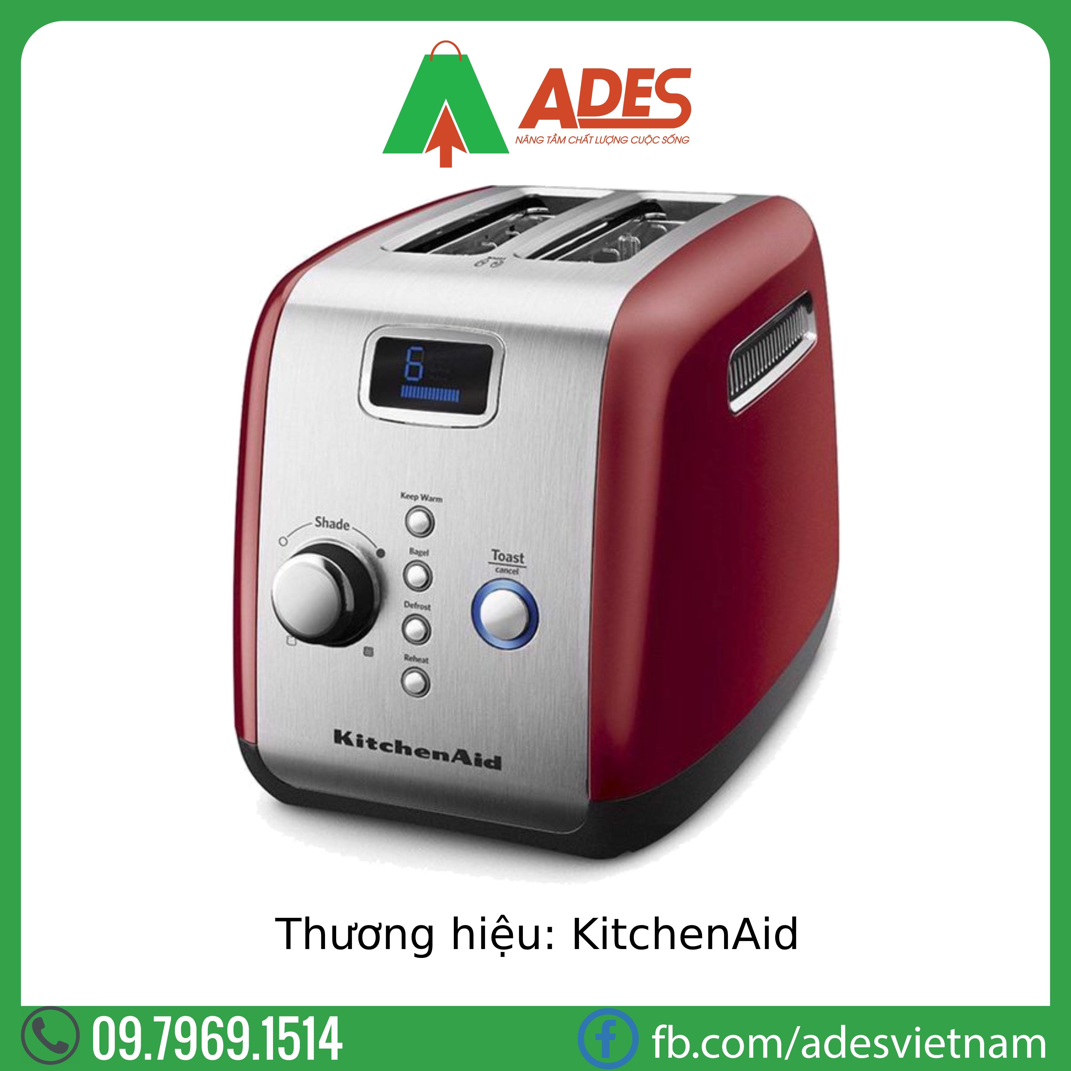 may nuong banh mi 2 ngan KitchenAid 5KMT223GER