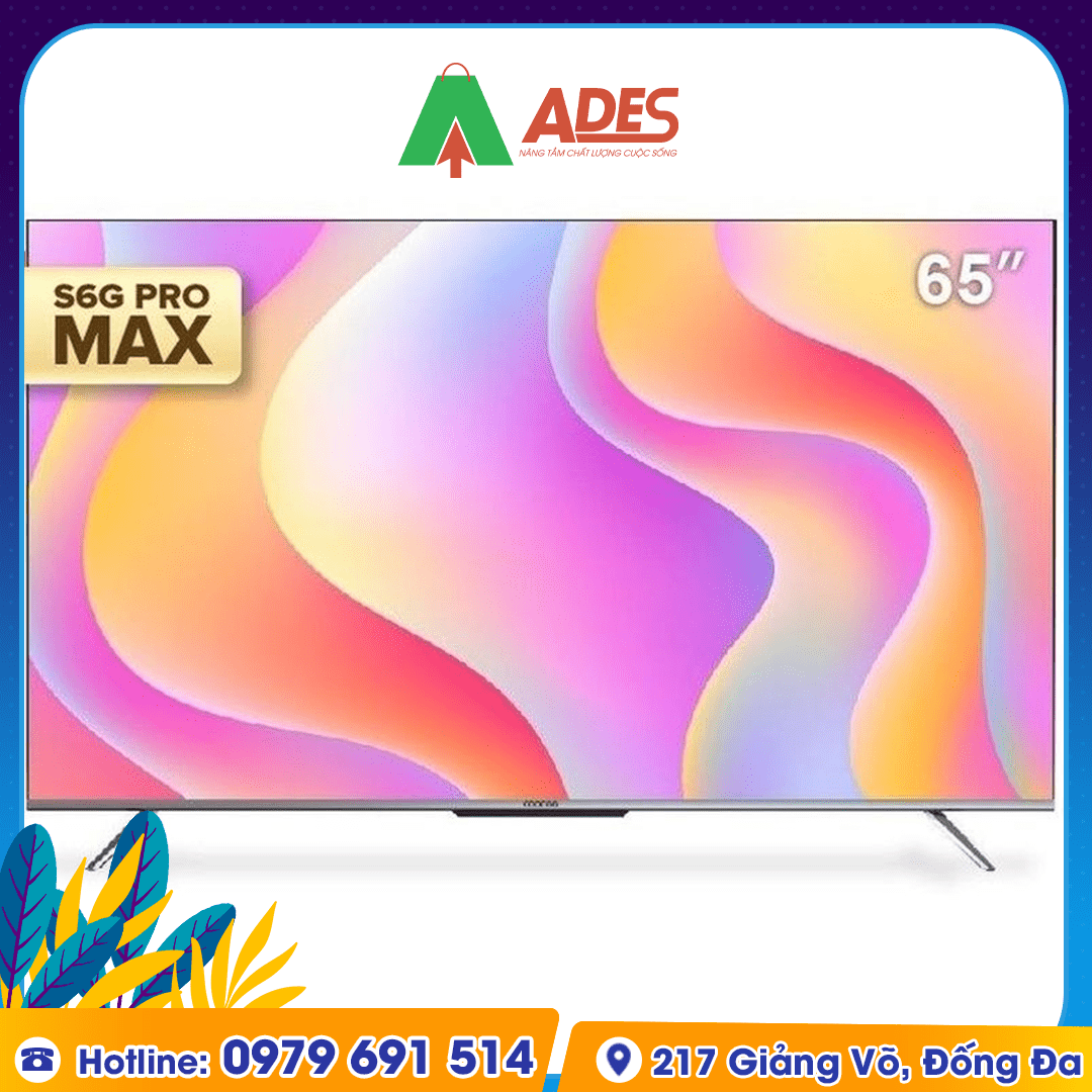 Smart Tivi Coocaa HD 55 inch Wifi 65S6G Pro Max