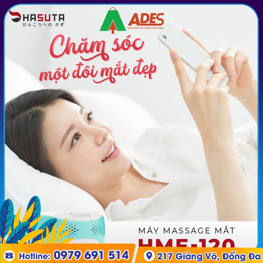 May Massage Mat Da Nang Hasuta HME-120 chat luong