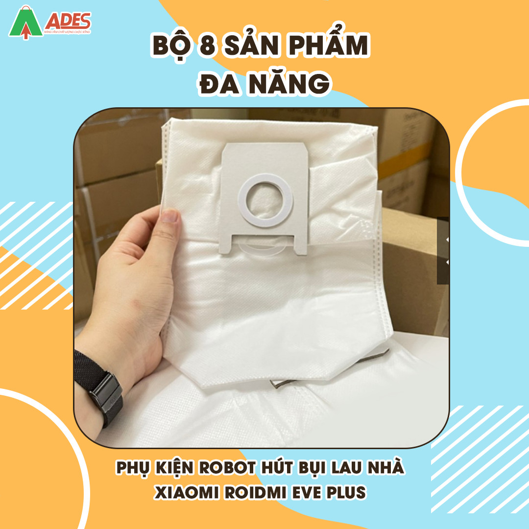 Bo Phu Kien Robot Hut Bui Lau Nha Xiaomi Roidmi Eve Plus