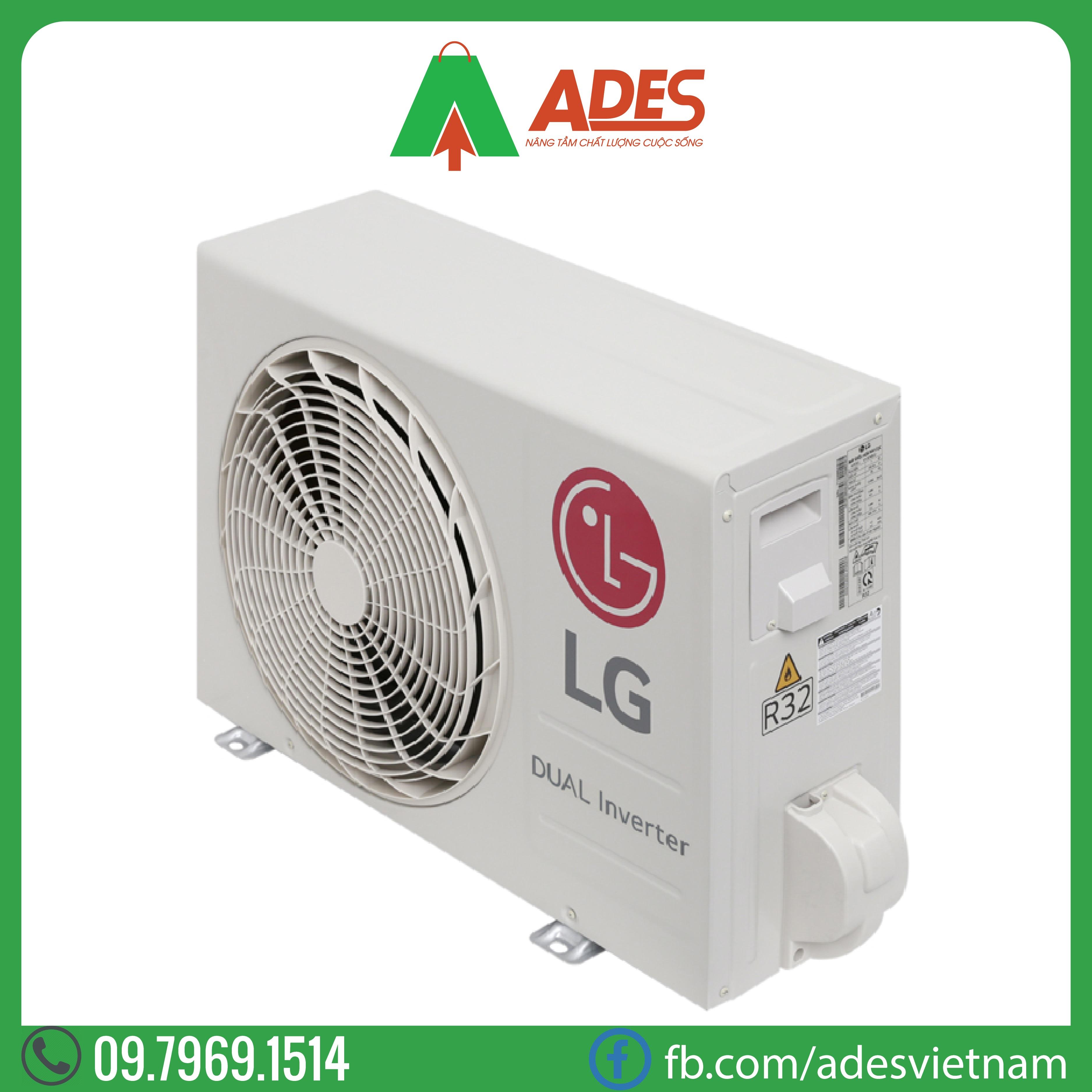 cuc nong may lanh LG Inverter 1.5HP V13ENS