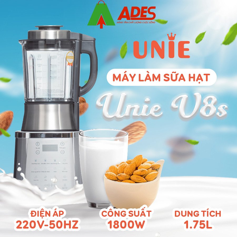 may lam sua hat unie v8s