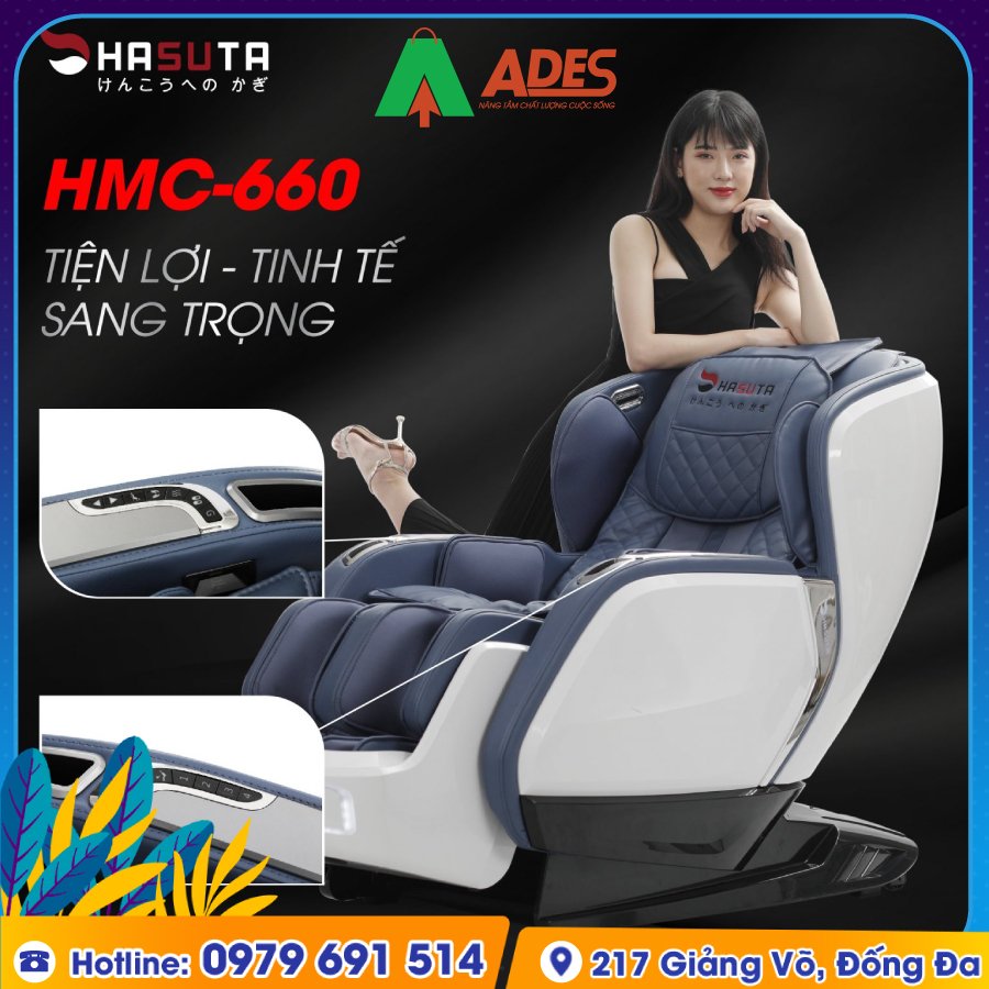 Ghe Massage Toan Than Hasuta HMC-660 chat luong