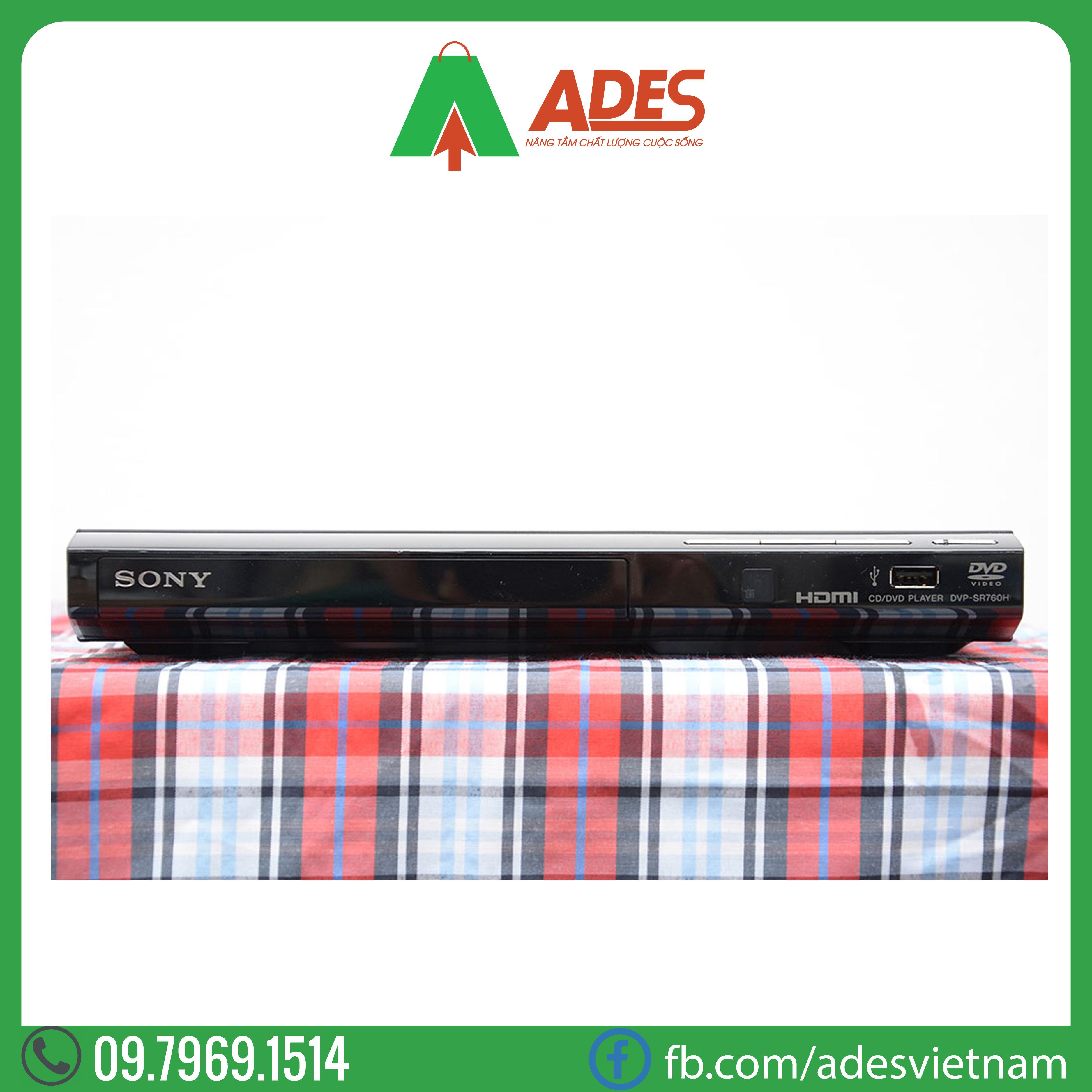 dau dia DVD Sony DVP-SR760