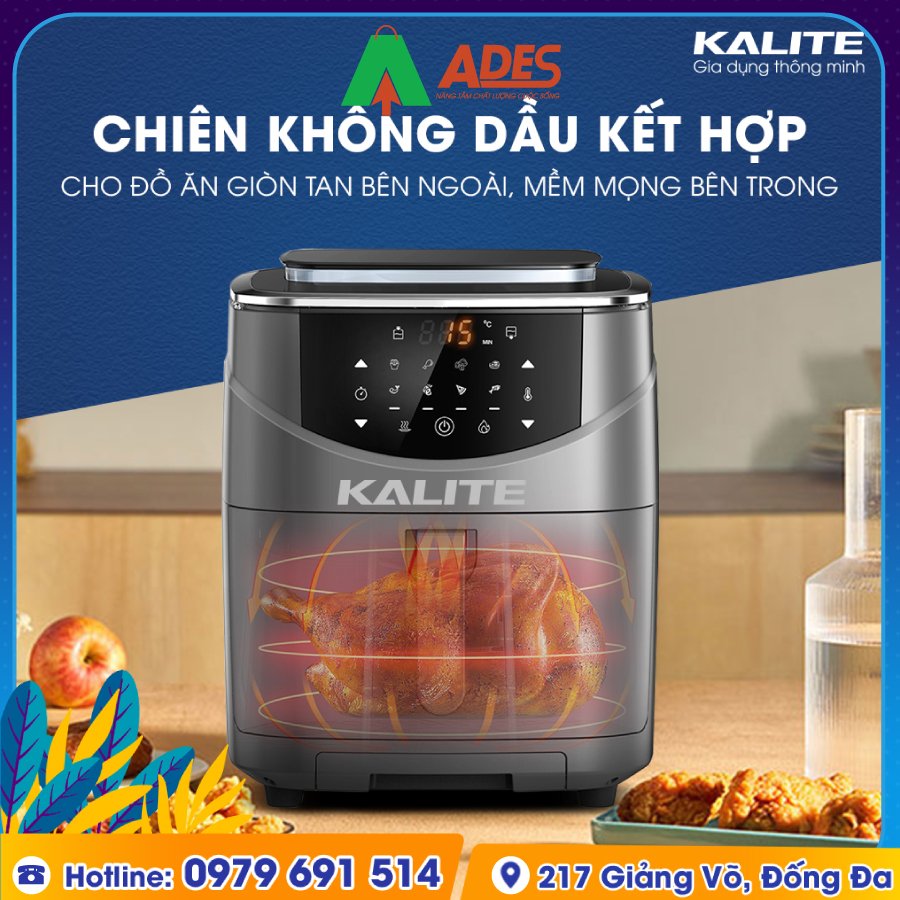 Noi Chien Khong Dau Kalite Steam 7 7 Lit chinh hang