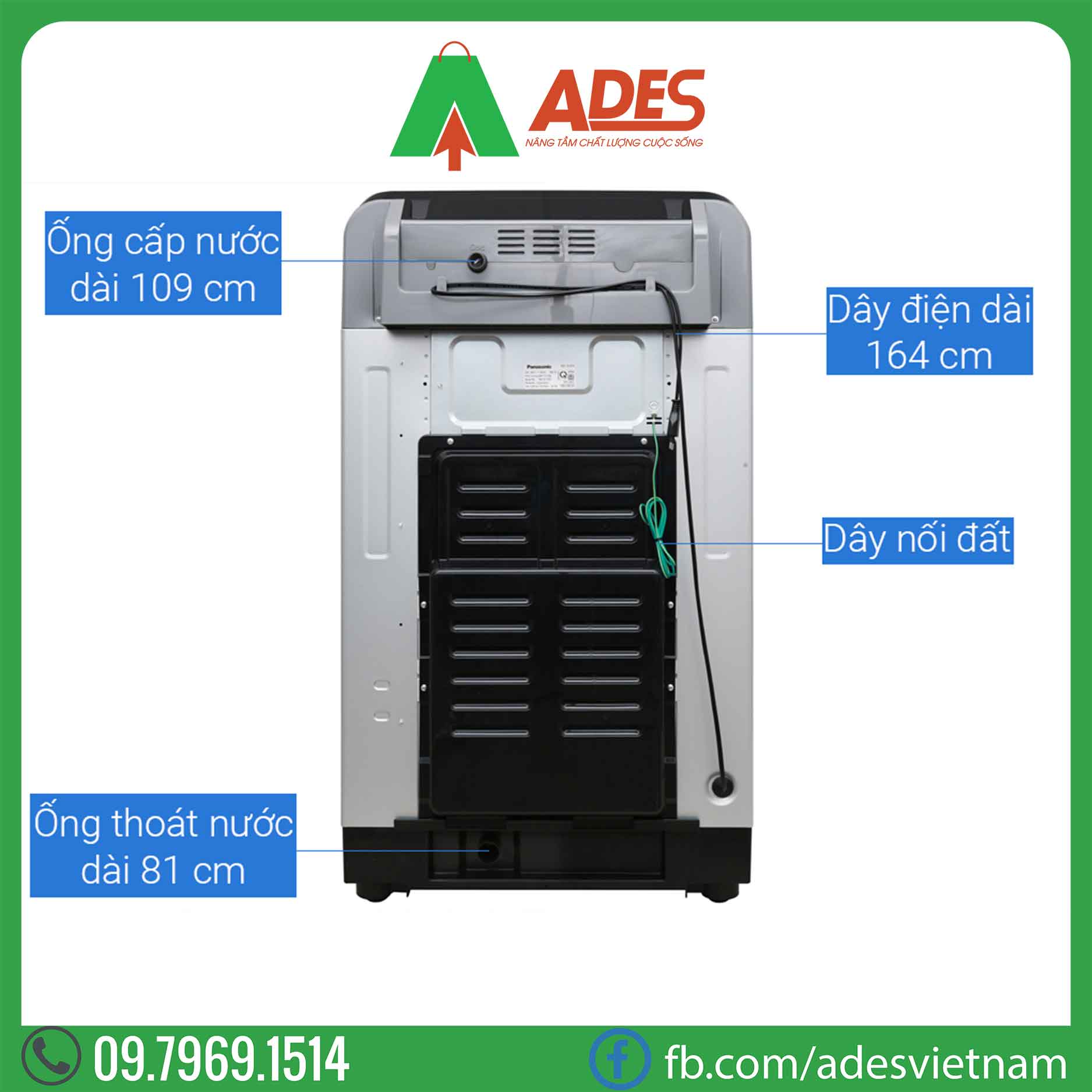 May giat Panasonic Inverter NA-FD11XR1LV