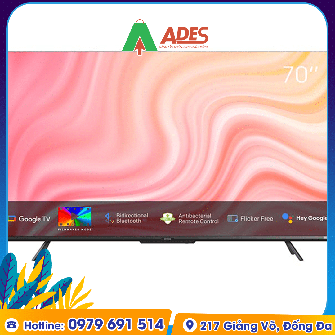 Smart TV Coocaa 4k 70Y72 70 inch