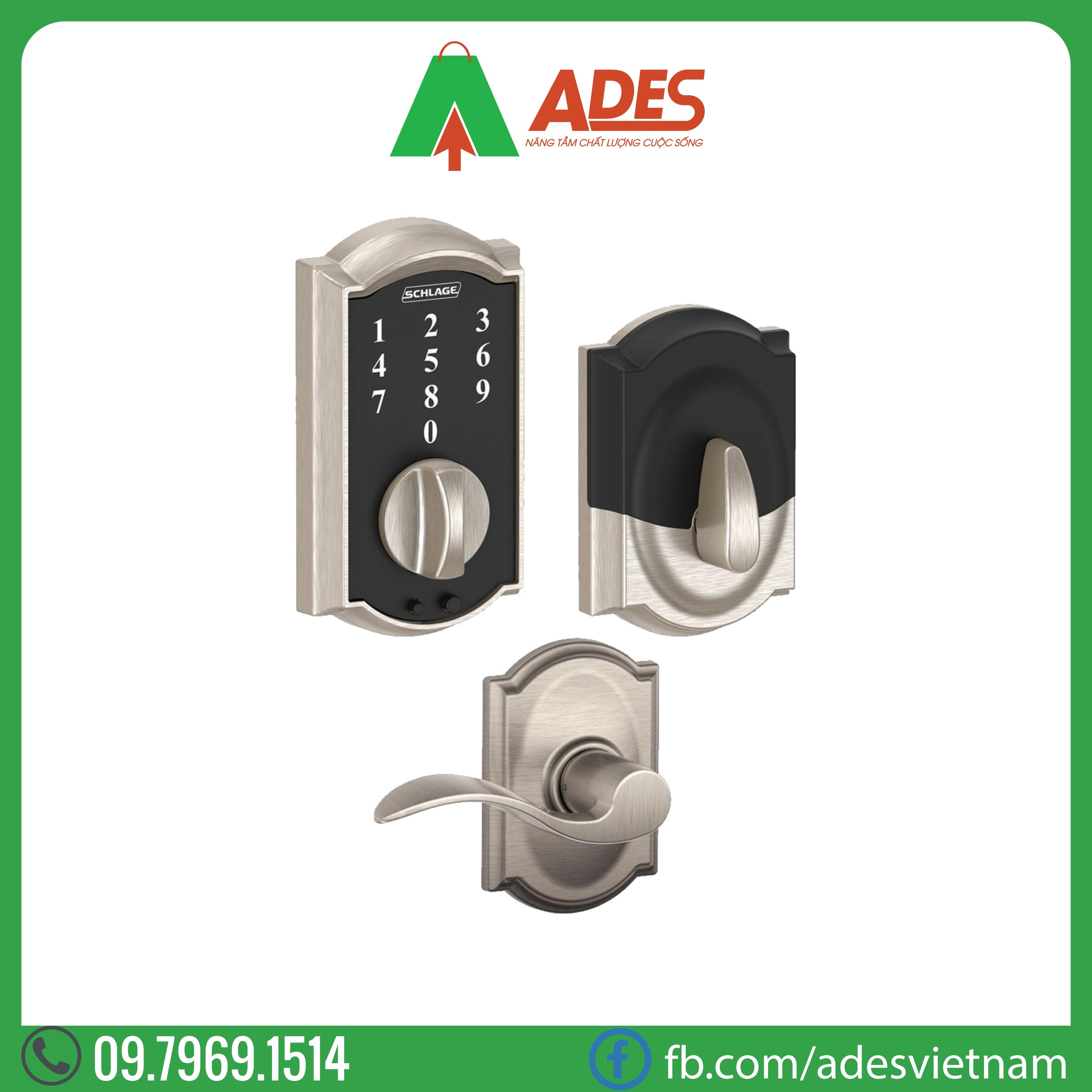 khoa dien tu Schlage Touch BE375 CAM 619