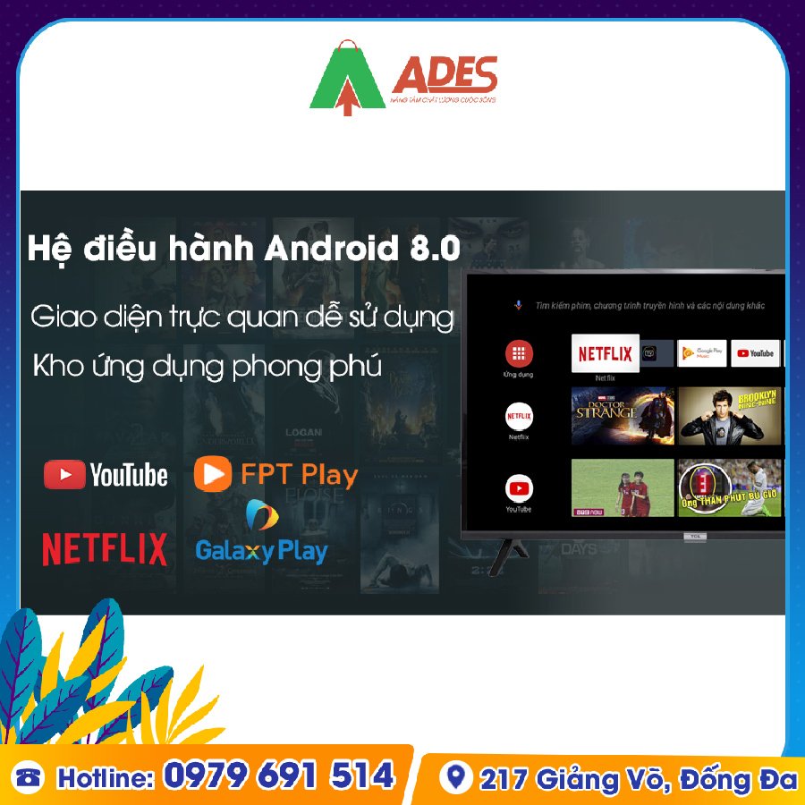 Android Tivi TCL 43 Inch L43S5200