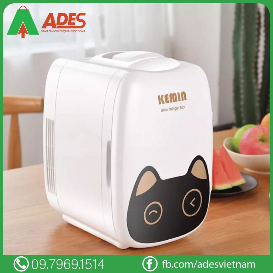 tủ lạnh mini kemin k6 thiết kế đẹp