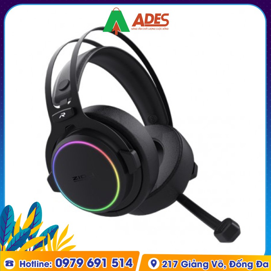 Tai Nghe Gaming Không Dây Over-Ear Zidli FH1 gia soc