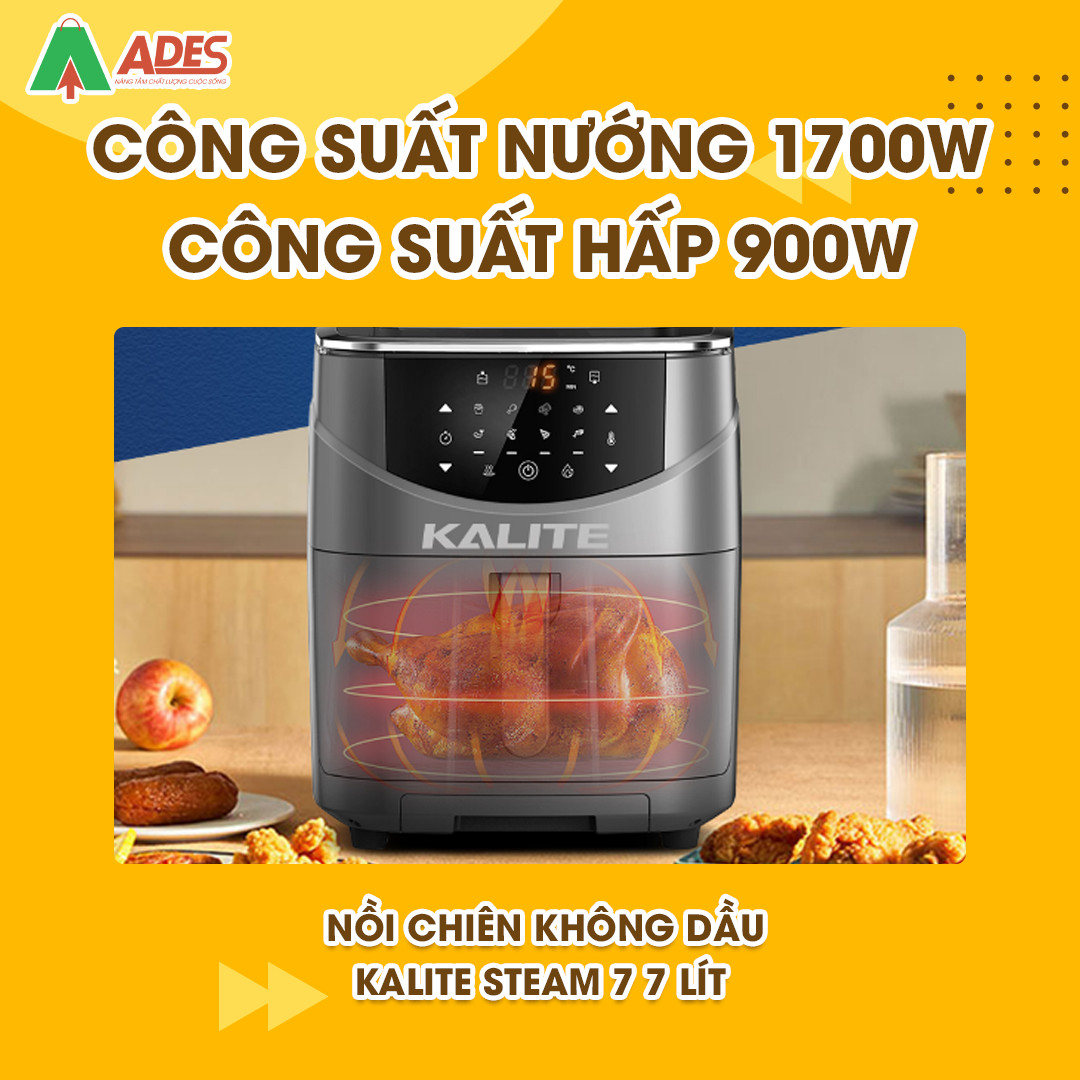 Noi Chien Khong Dau Kalite Steam 7 7 Lit hot