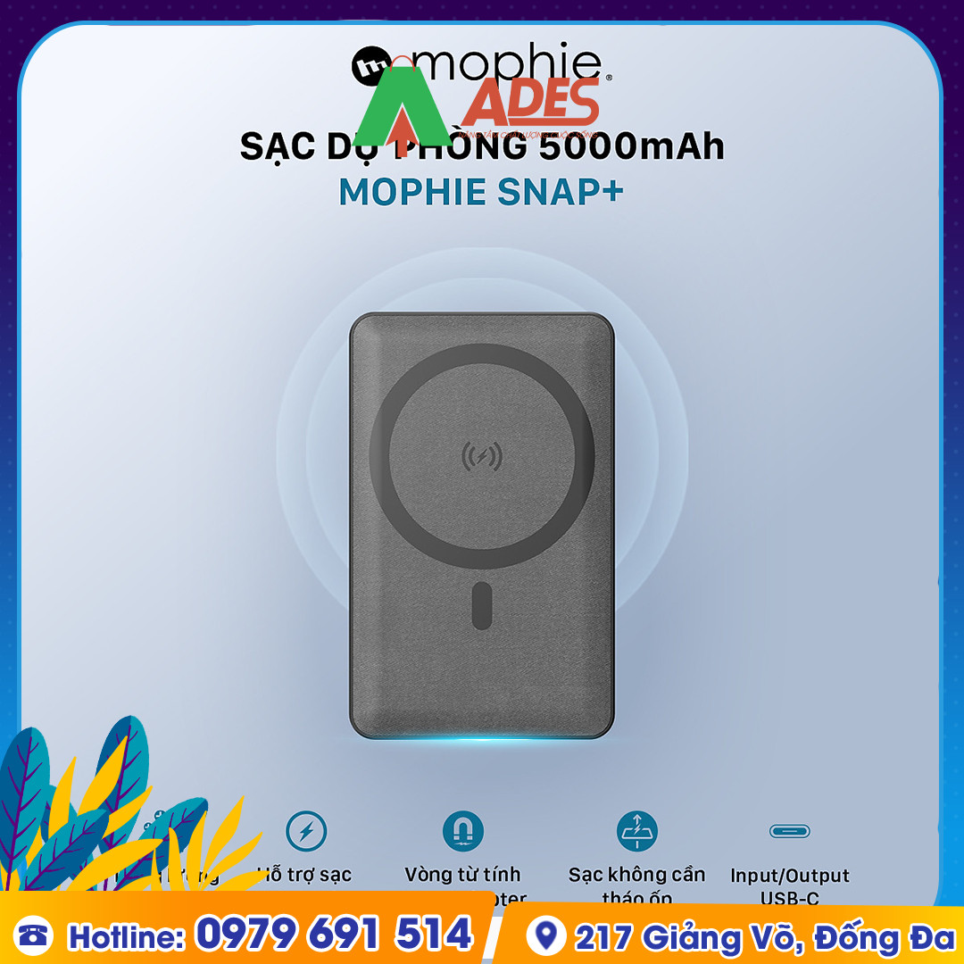 Sac du phong Mophie Snap+ 5,000mAh