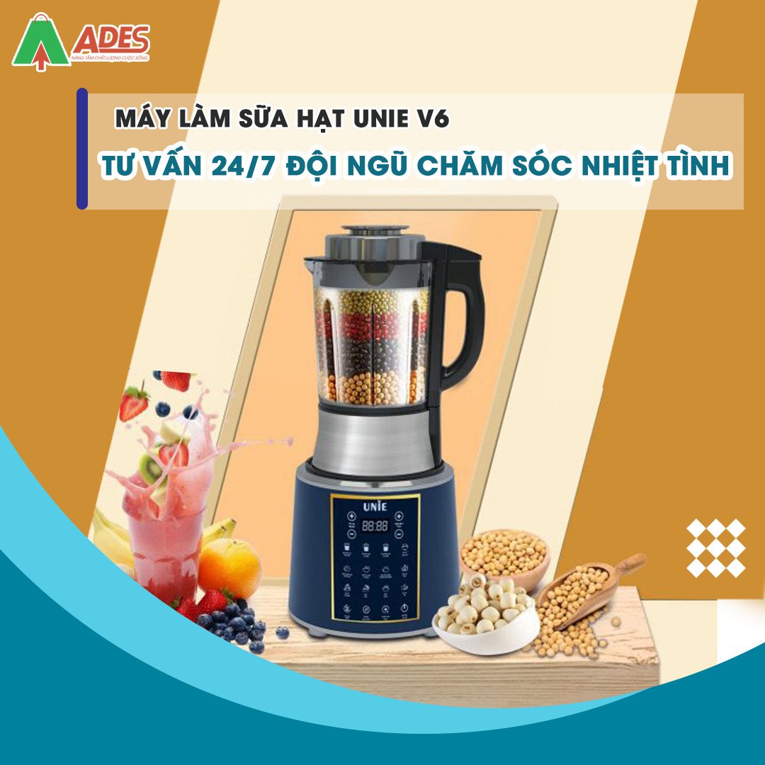 May lam sua hat Unie V6 chat luong, chinh hang