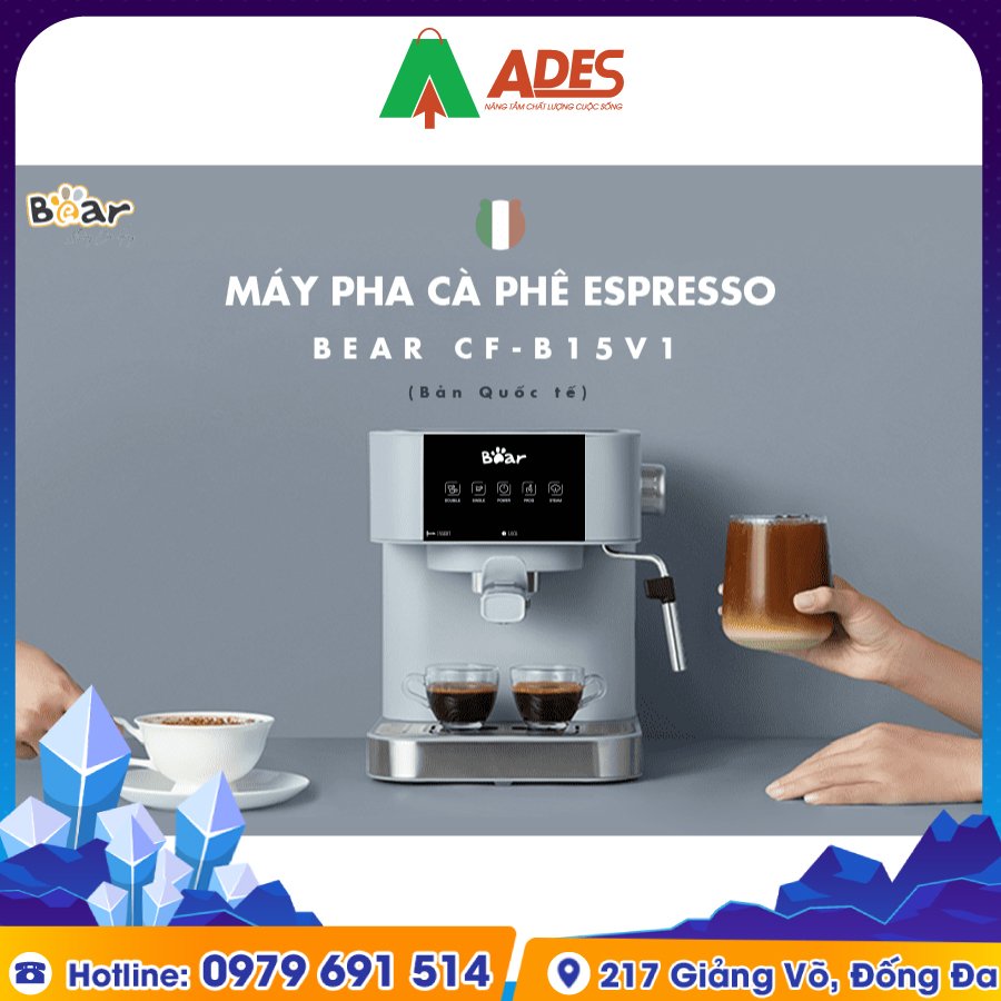 Bear Espresso CF-B15V1 (KFJ-A15L1) uu dai khung