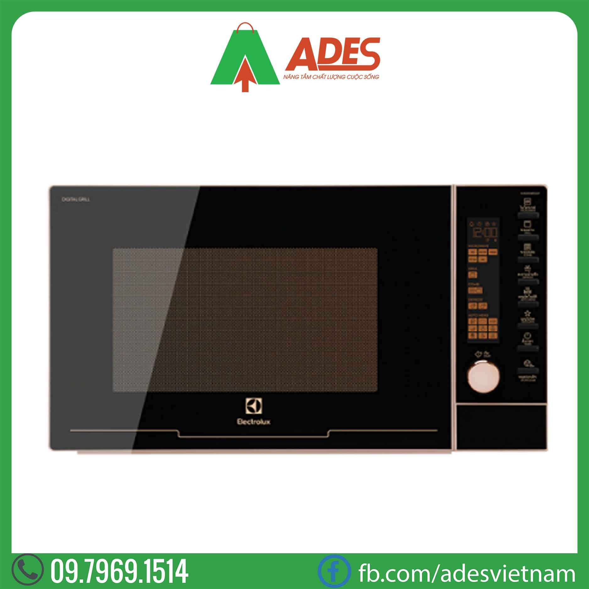 lo vi song Electrolux EMG25D89GGP 25 lit