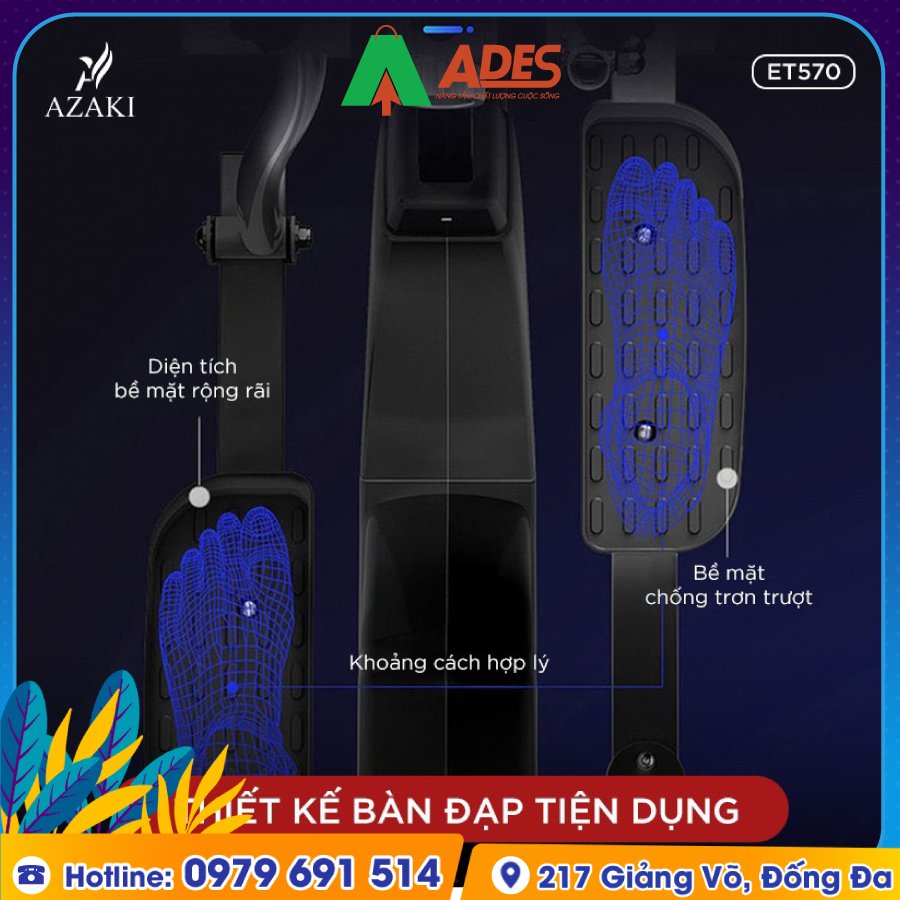 Xe Dap Tap The Duc Azaki Everest ET570 2021