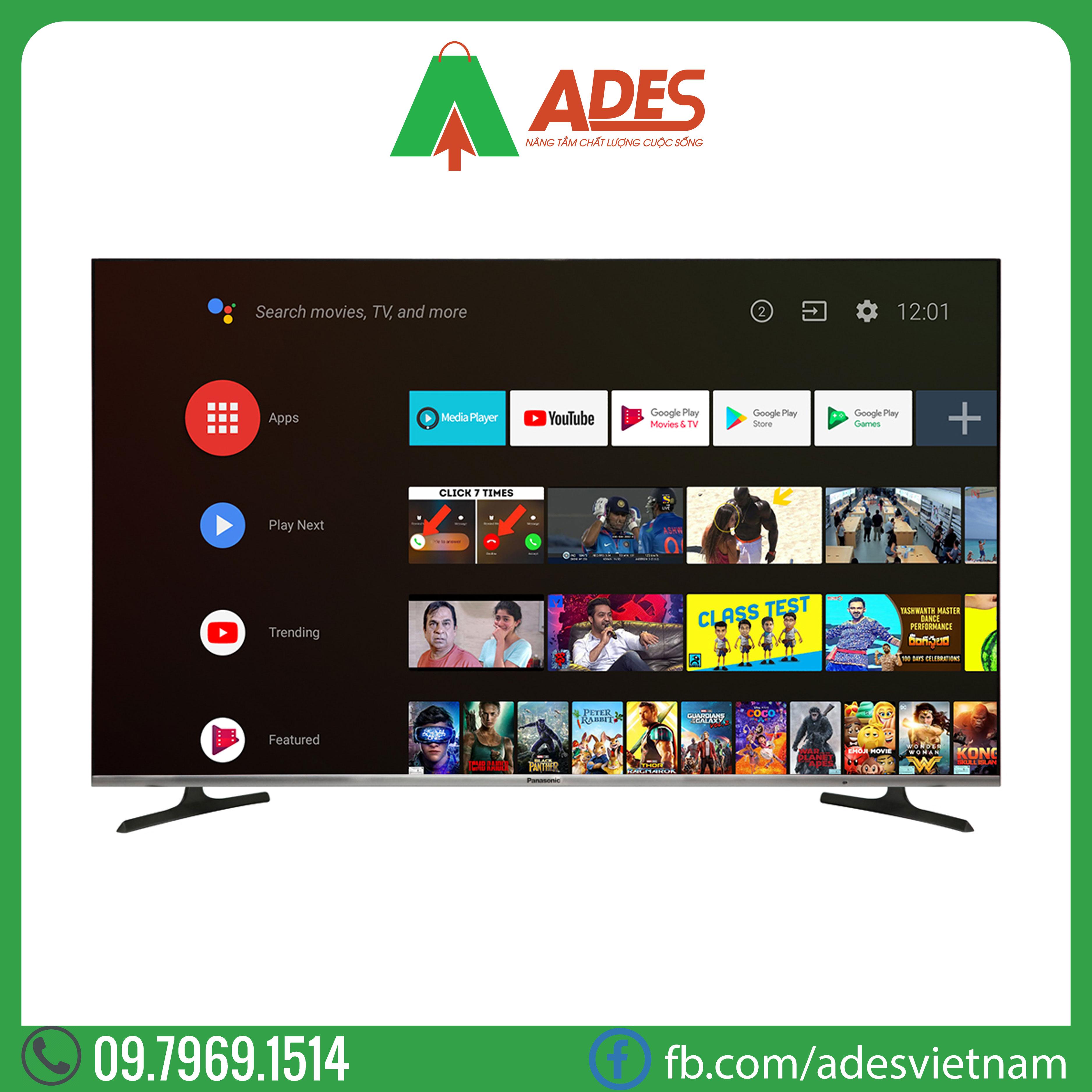 Android Tivi Panasonic 4K 55 inch 55FX650V