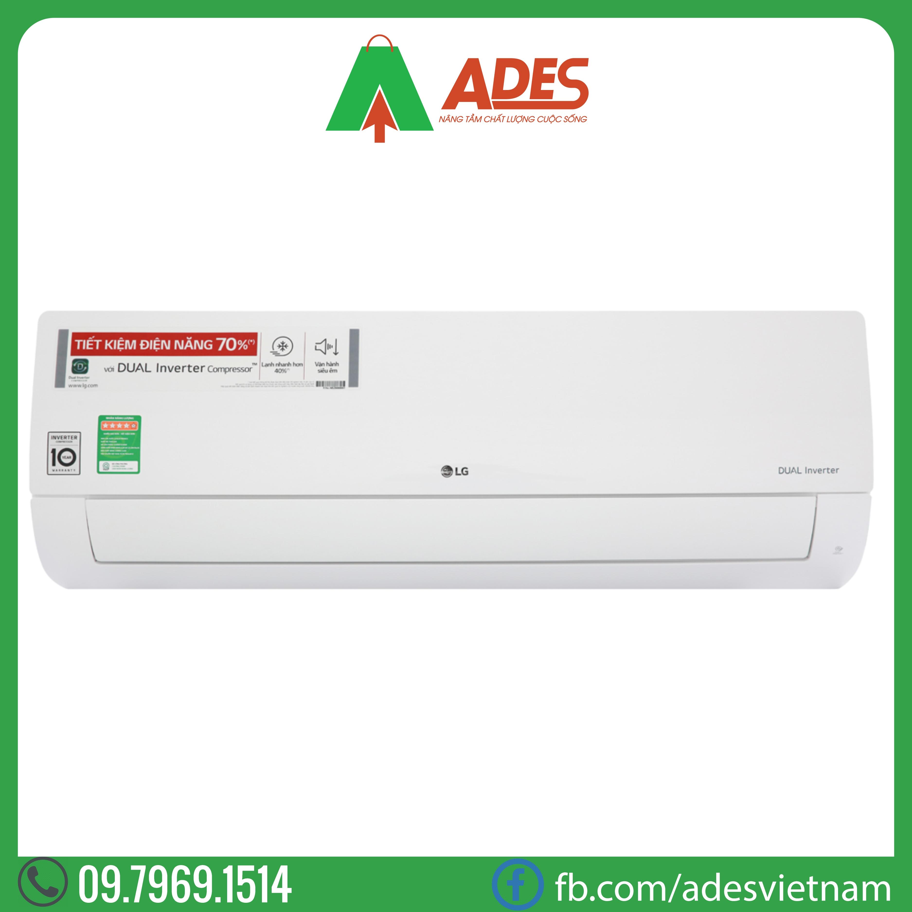 anh dieu hoa LG Inverter 2.5 HP V24ENF