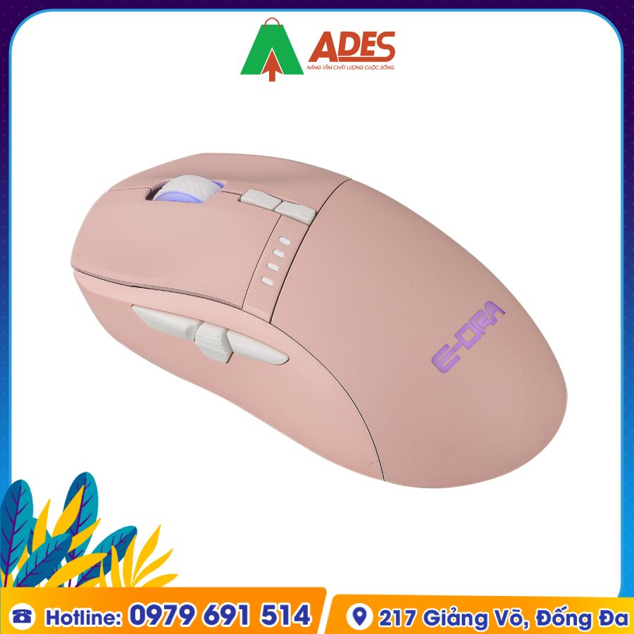 Chuot Khong Day Gaming Edra EM620W chinh hang