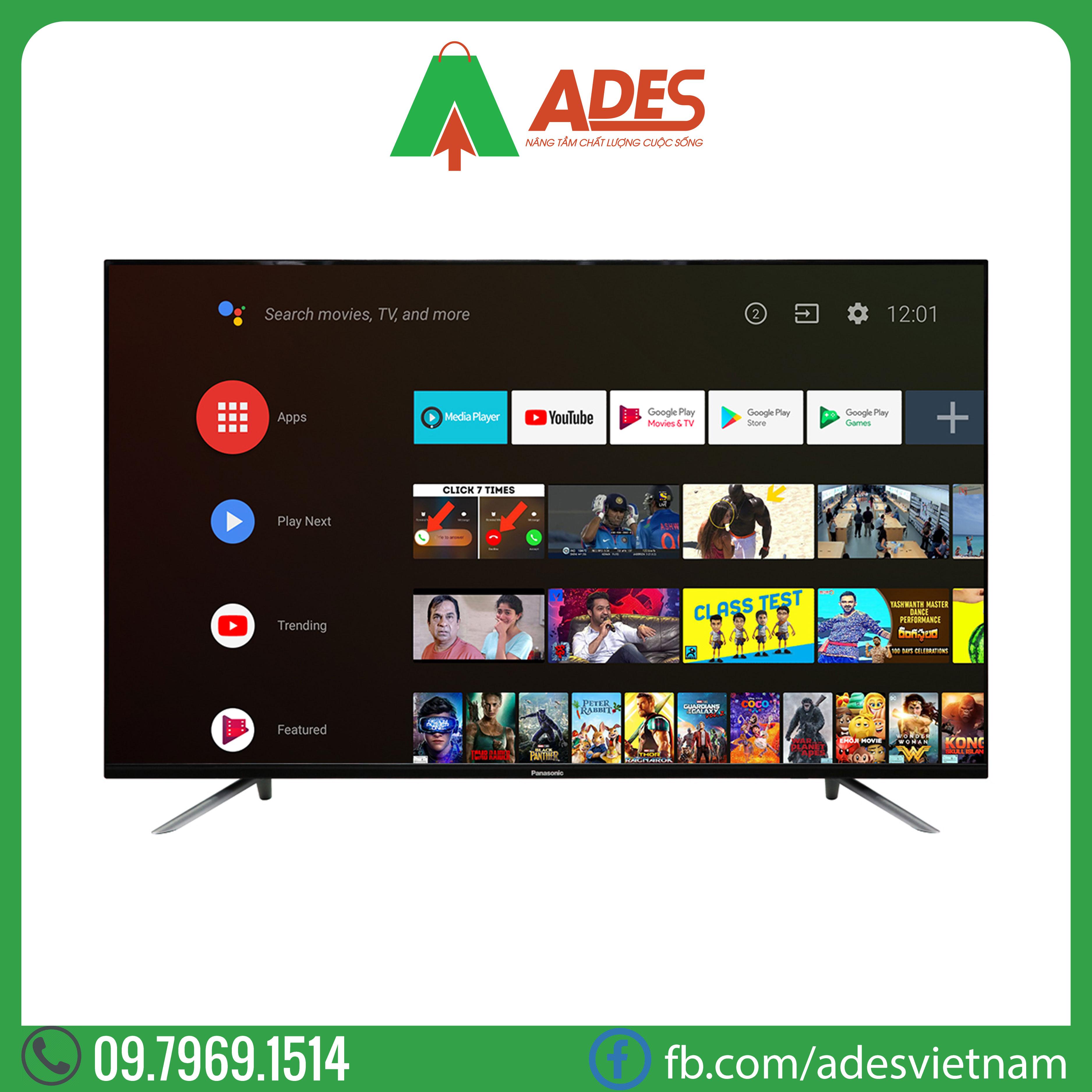 Android Tivi Panasonic 4K 43 inch 43FX550V