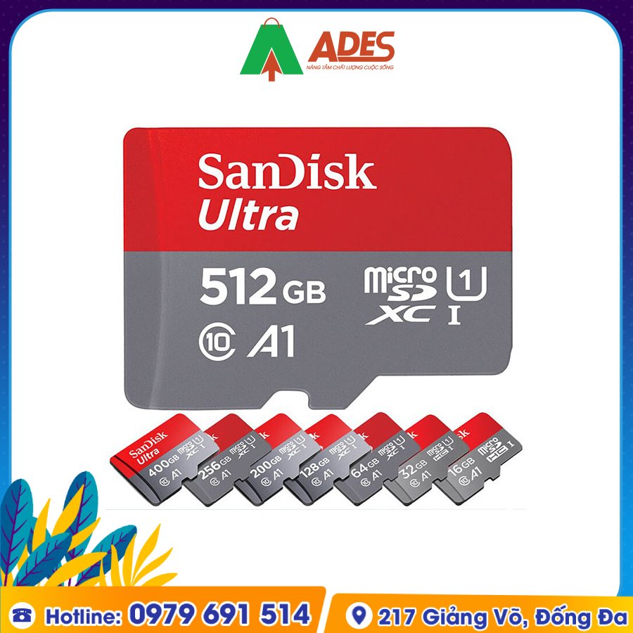 The Nho 32GB/64GB Xiaomi MicroSDHC Sandisk Ultra A1 653X 98/15 MBs