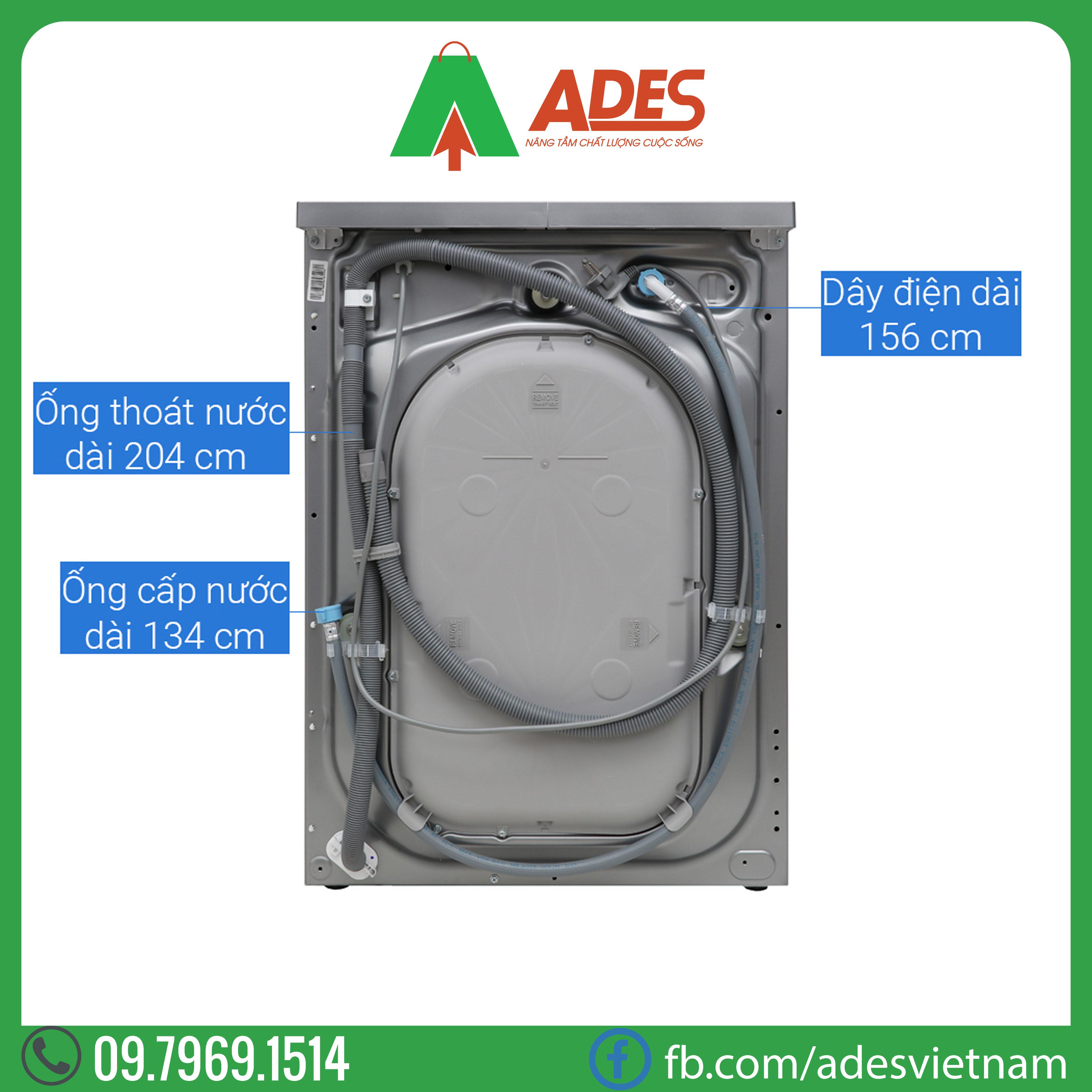 May giat Electrolux Inverter 11 kg EWF1142BESA