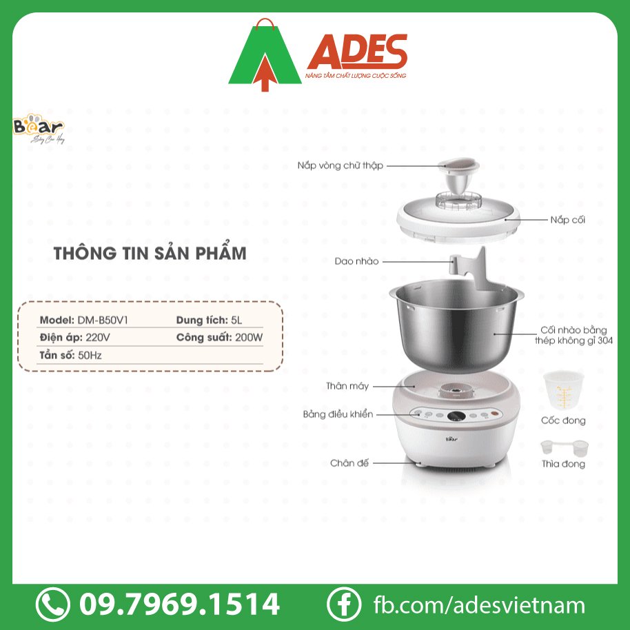 BEAR DM-B50V1 chat luong