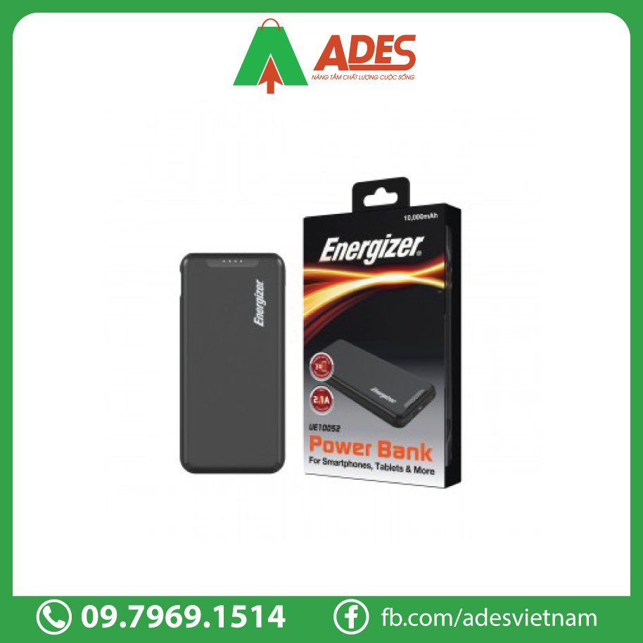 Energizer 10,000mAh 3.7V Li-Polymer UE10052 chinh hang gia re