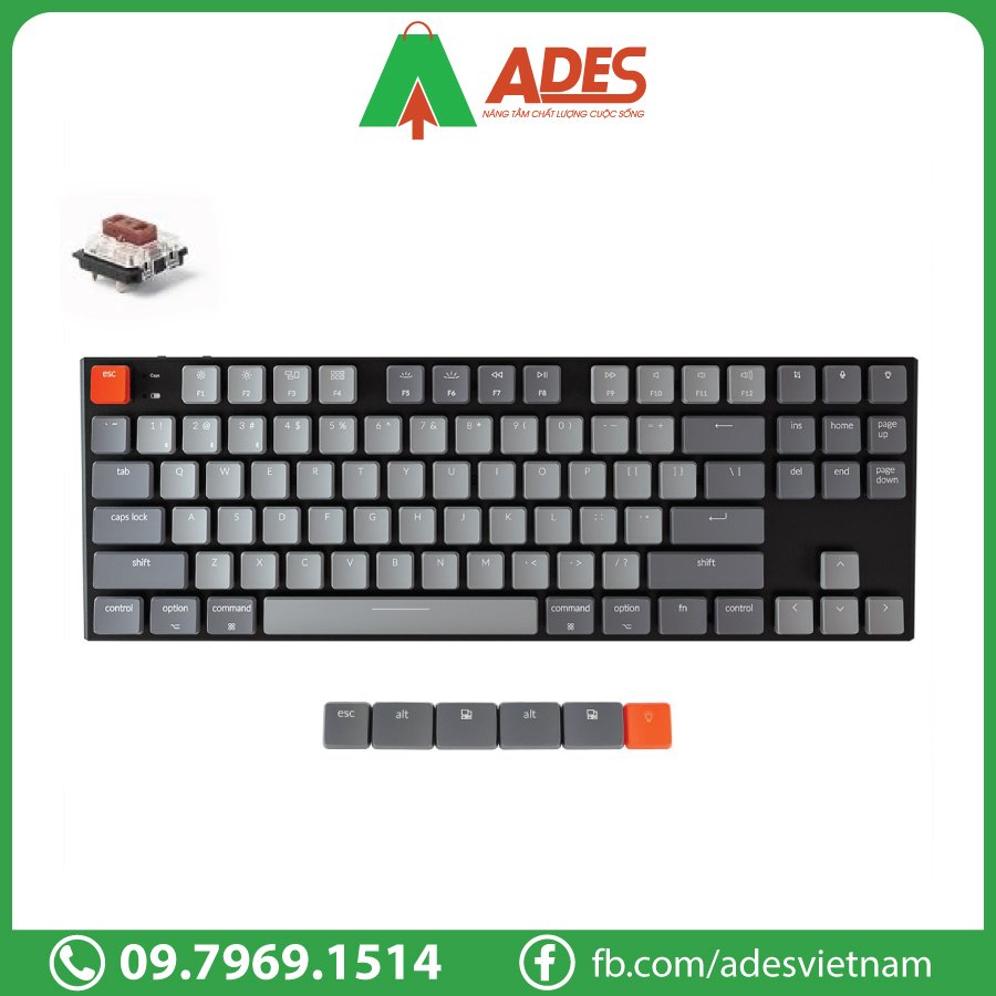 Keychron K1V4 87 Keys brown