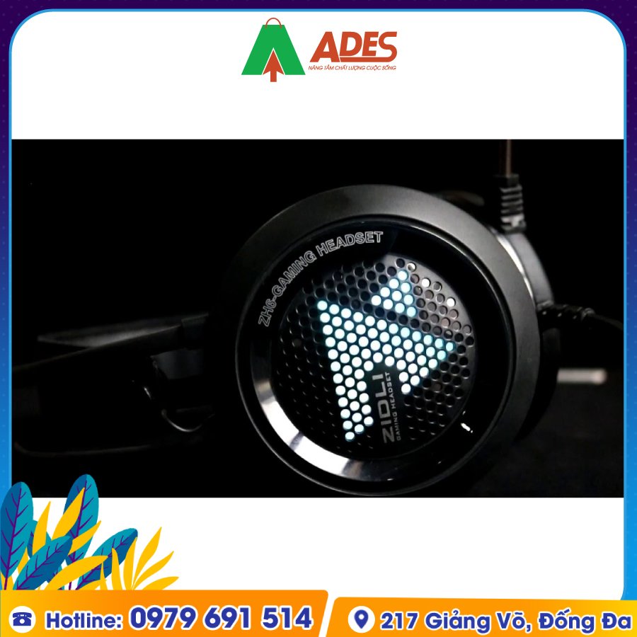 Tai Nghe Gaming Over-Ear Zidli ZH6 (7.1) giam gia