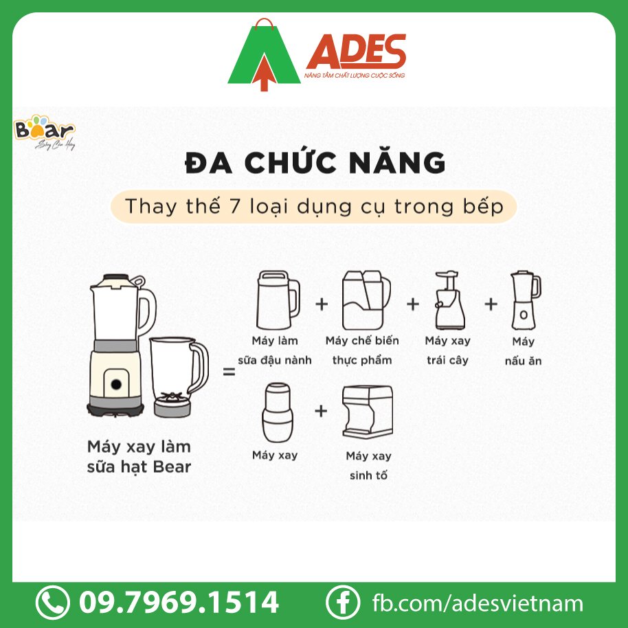 BEAR PBJ B10U5 da chuc nang